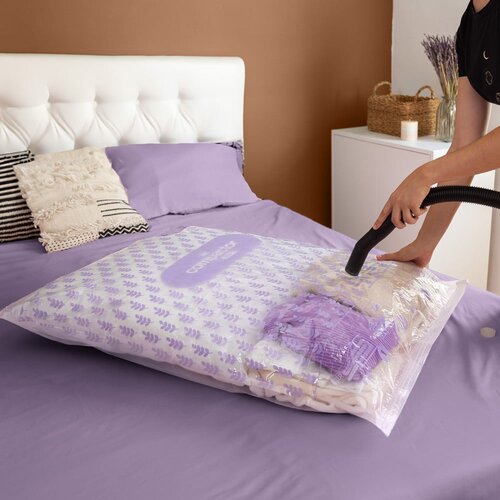 Compactor Vakuumska vreča za oblačila Compress Lavender &amp;ndash; Slike