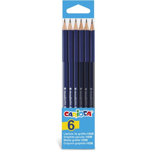 Carioca Classic 2HB grafitne olovke, set od 6 komada &amp;ndash; Slike