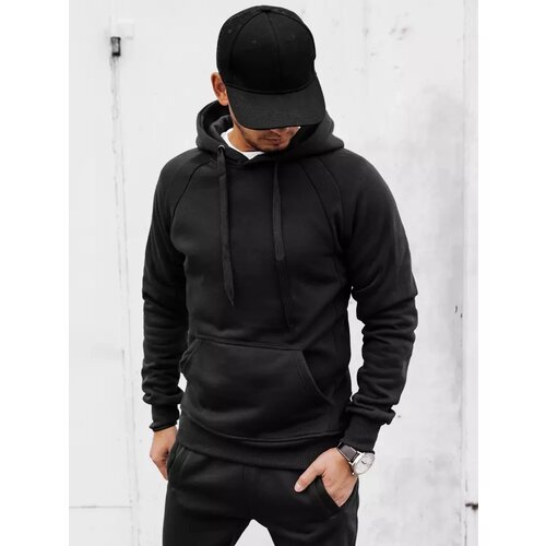 DStreet Bluza męska z kapturem czarna Cene