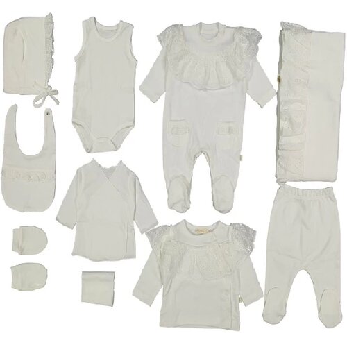  Set za bebe 243840, 10 delova, Beli Cene