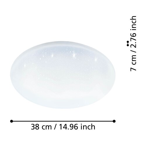 Eglo LED pametna stropna svetilka 5 W TOTARI-Z &amp;ndash; Slike