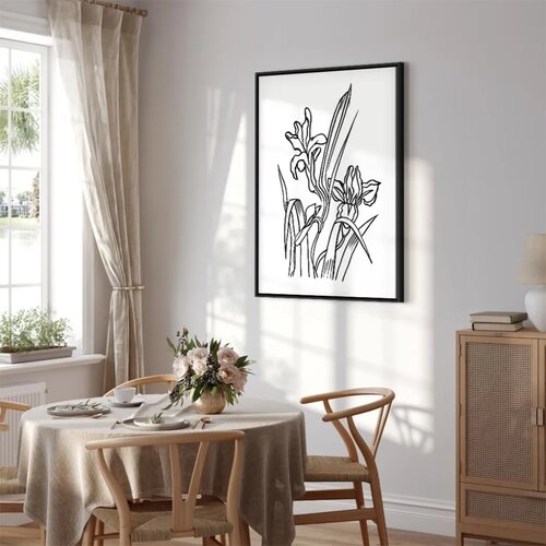  Slika - Love Irises (1 Part) Vertical 80x120 Slike