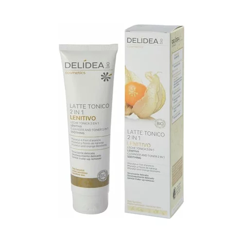 Delidea physalis & orange blossoms 2in1 soothing cleanser & toner