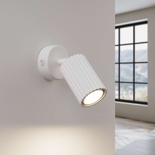  Sollux SL.1541 - Zidna spot svetiljka KARBON 1xGU10/10W/230V, bela Slike