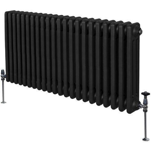 Monster tradicionalni radiator s 3 stebri - 600 x 1012 mm - črn, (21569944) Cene