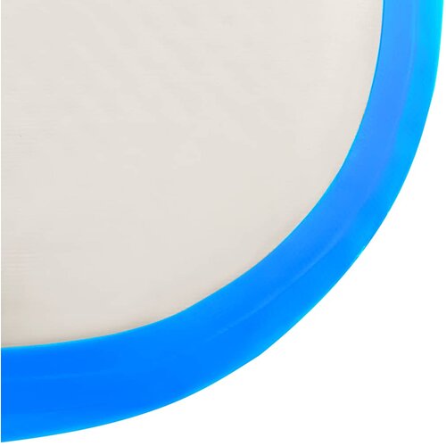  Strunjača na napuhavanje s crpkom 700 x 100 x 15 cm PVC plava Slike