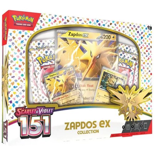 The Pokemon Company pokemon tcg: 151 - zapdos ex collection Slike