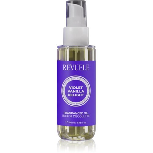 Revuele Violet Vanilla Delight Fragranced Oil parfumirano ulje za tijelo za žene 100 ml Slike