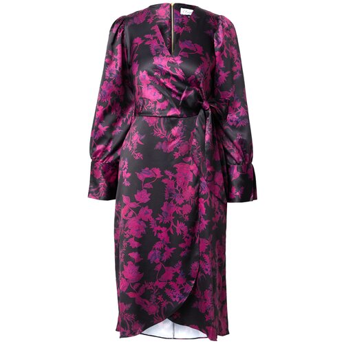 Closet London Obleka lila / temno liila / črna Slike