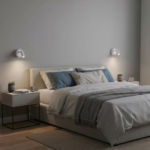 Ideal Lux led zidno reflektorsko svetlo bean LED/3W/230V cri 90 bela Slike