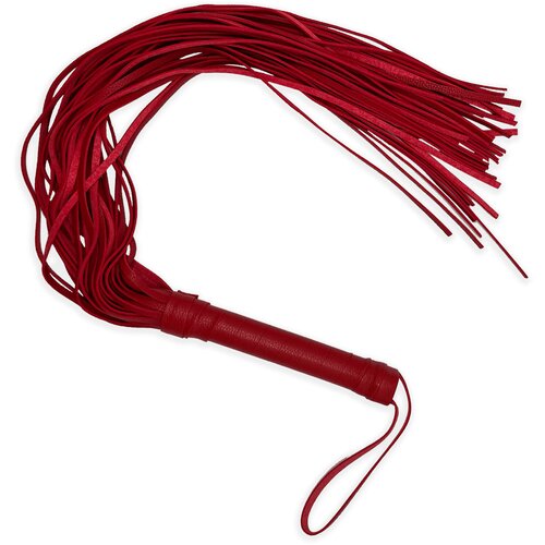 Alive Fantasy Long Leather Flogger Red Cene