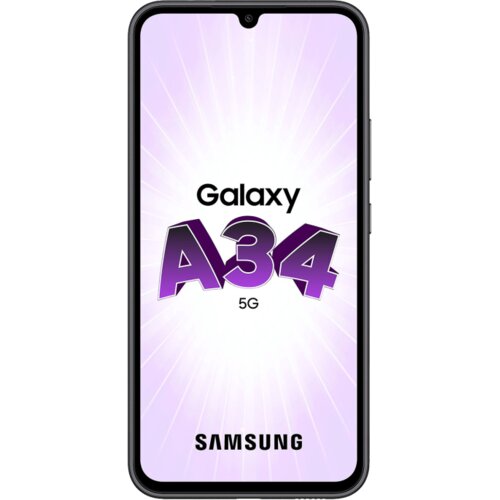 Samsung Smartphone 6.6", 5G, Octa Core 2.6GHz, RAM 6GB, 48Mpixel - Galaxy A34 5G 6GB/128GB Black Cijene