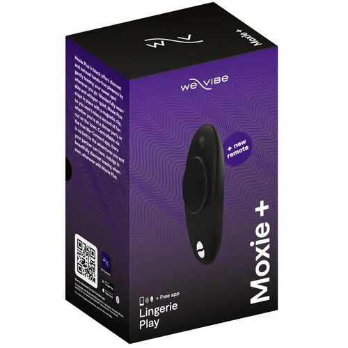 We Vibe Vibro gaćice Moxie, 10 režima vibracije, Crne Slike
