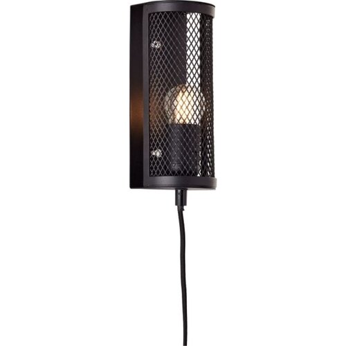 Brilliant zidna svetiljka maze 1xE27/40W/230V crna Slike