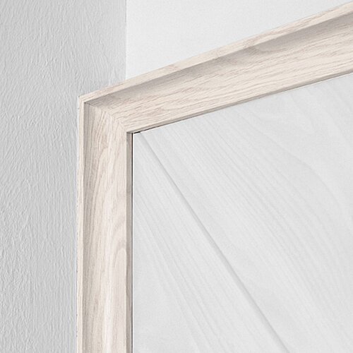 LOGOCLIC užljebljena kutna lajsna jasen bijeli (2,6 m x 22 mm x 22 mm) Cijene