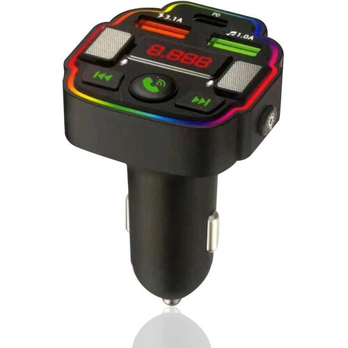  BLUETOOTH FM TRANSMITER T11 3.1A+PD RGB AMBIENT Cijene