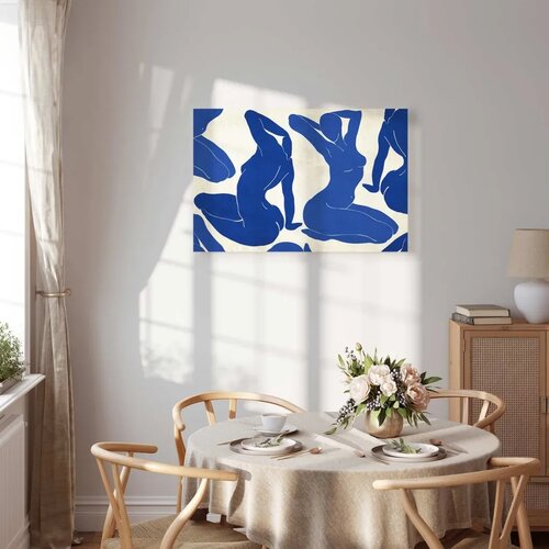  Slika - Blue femininity 60x40 Cene