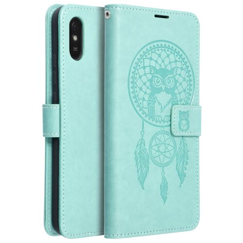 Forcell MEZZO Book case za XIAOMI Redmi 9AT / Redmi 9A dreamcatcher zelena Slike