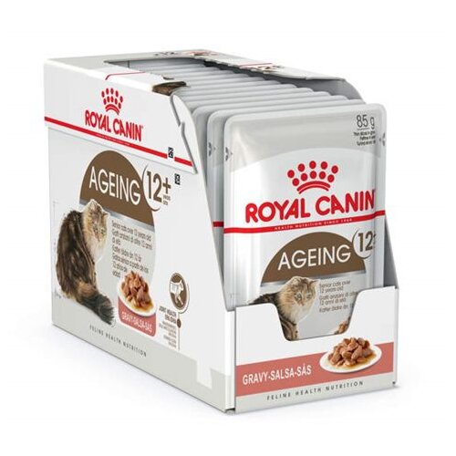 Royal Canin hrana u kesici za mačke ageing +12 - sosić 12x85g Cene