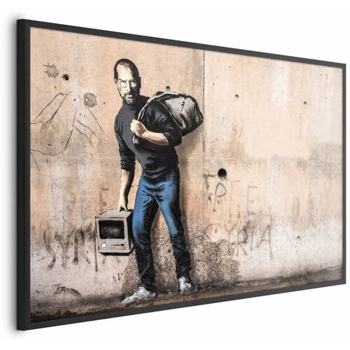  Plakat - Steve 30x21 Crni okvir Cene
