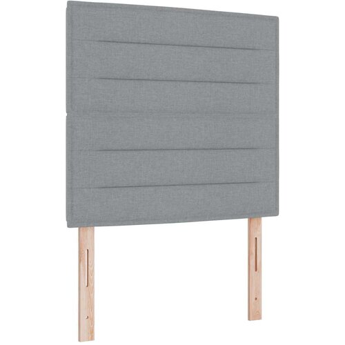  s opruga kutije Svjetlosiva 80 x 200 cm tkanina Slike