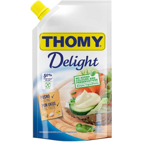 Thomy Majonez Delight, 220g Slike