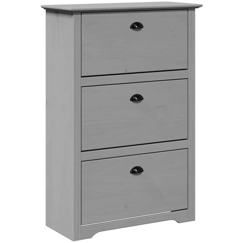 vidaXL Stalak za cipele "BODO" sivi 80x35x118 cm Cijene