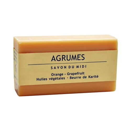 Savon du Midi Milo s karitejevim maslom - agrumi (pomaranča-grenivka) Slike