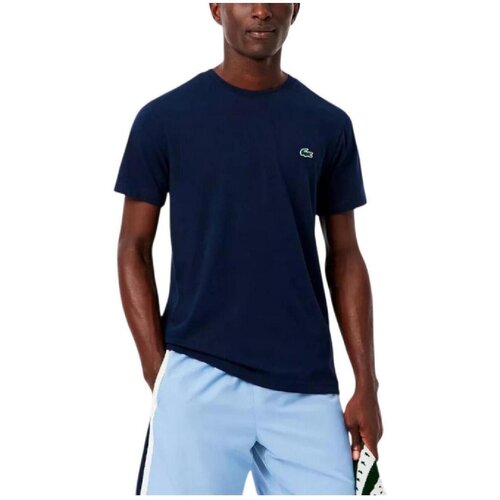 Lacoste Majice s kratkimi rokavi TH000300 525 Modra Cene