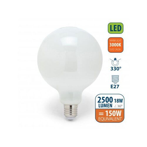 Emos LED sijalica filament globe g125 18w e27 ww zf2180 ( 3144 ) Cene