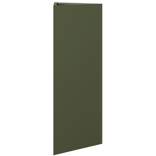  Vrtna sadilica maslinastozelena trokutasta 30x26x75 cm čelična Slike
