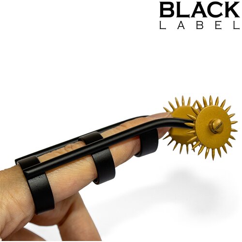 Black Label Cat Nail Double Pinwheel Black-Gold Slike