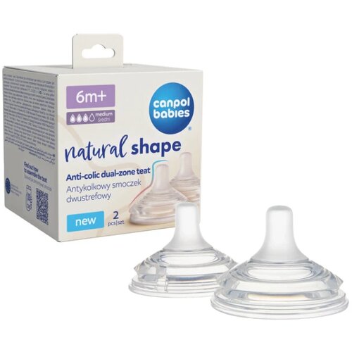 Canpol cucla Antikolik Dual Zone Natural 6m+ Slike