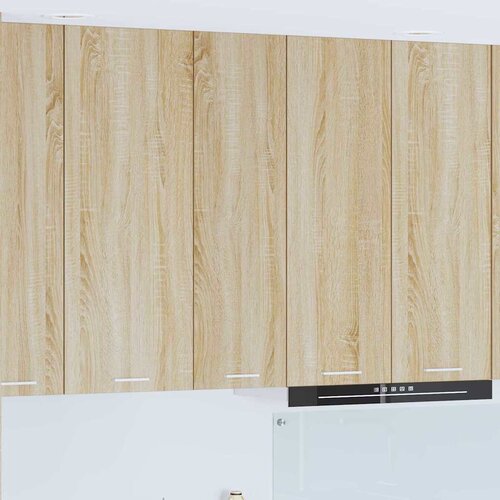 vidaXL Viseča omarica s polico Riga Sonoma hrast 30 x 31 x 100 cm Cene