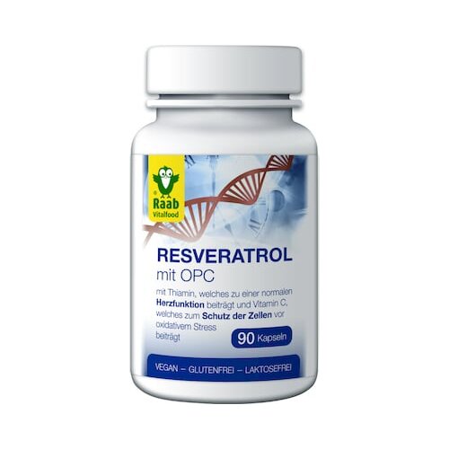 Raab Vitalfood GmbH resveratrol z OPC Cene