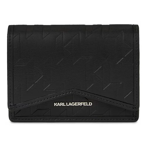 Karl Lagerfeld Velika ženska denarnica 240W3218 Črna
