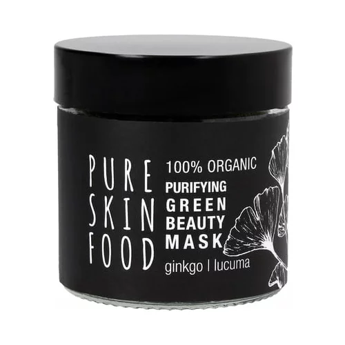 Pure Skin Food organic purifying green beauty mask ginkgo - lucuma