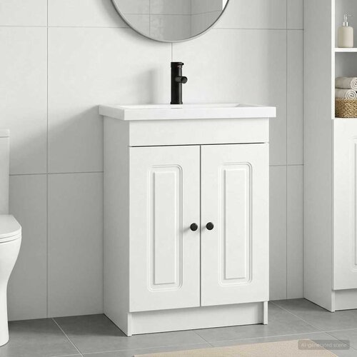  Set namještaja za kupaonicu Bijela 56 x 37,5 x 81 cm Cene