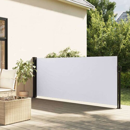  Uvlačiva bočna tenda bijela 120 x 300 cm plava Cijene