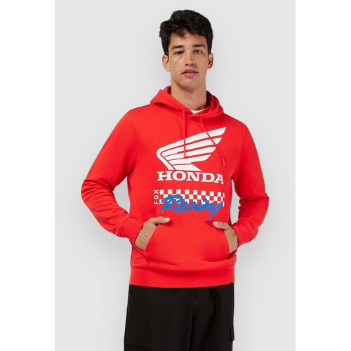 Fox Honda Pulover s kapuco iz flisa red Cene
