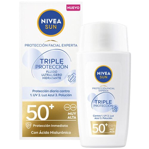 Nivea Zaščita pred soncem Ultrafluid Dreifachschutz Gesichtssonnencreme LSF 50+ 4 Cene