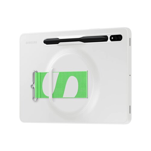 Samsung Tab S8 Strap ovitek, bel Slike