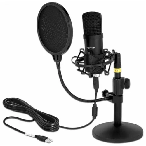 Delock Mikrofon kondenzatorski USB set za Podcast in Gaming 66300