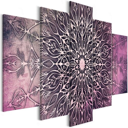  Slika - Center (5 Parts) Wide Pink 100x50 Slike