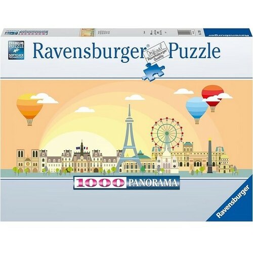 Ravensburger puzzle (slagalice) - Pariz- panorama Slike