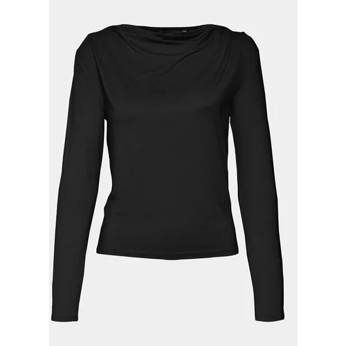 Vero_Moda Bluza Carol 10300935 Črna Regular Fit
