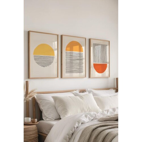 WALLXPERT &Ccedil;-300659 - 5070 Vi&scaron;enamenski set dekorativnih slika (3 komada) Cene
