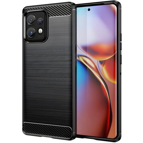  Futrola Carbon Shield TPU za Motorola Moto X40/Moto X40 Pro/Edge 40 Pro/Edge+ 2023 - Crna KP26463 Cene