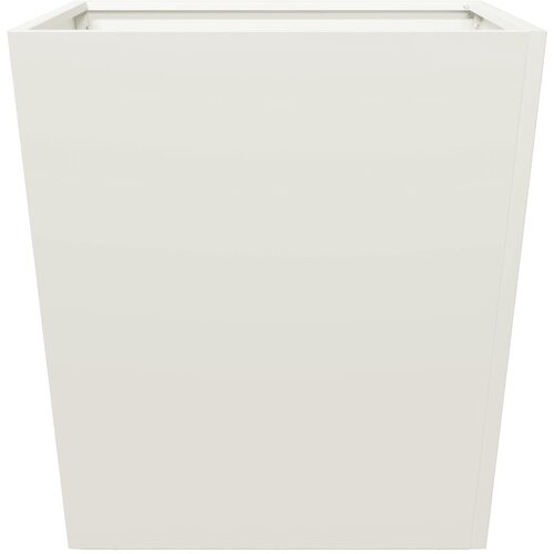 vidaXL Vrtno korito 2 kosa bela 50x50x50 cm jeklo Cene