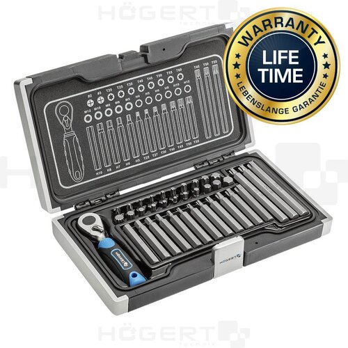  BIT SET SA GEDOROM(37) 10mm S2 STEEL 72T CrV Cijene